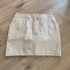 MACKAGE | Leather skirt sz 2 - New